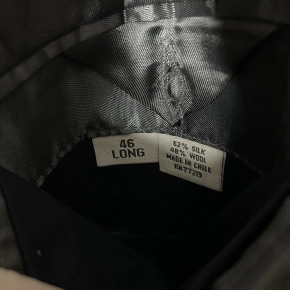 Pronto Uomo Blazer Sport Coat Mens 46L Green Check Silk Wool Two Button - Picture 7 of 8